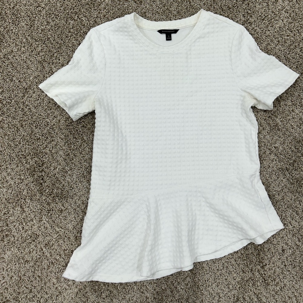 Banana Republic white shirt